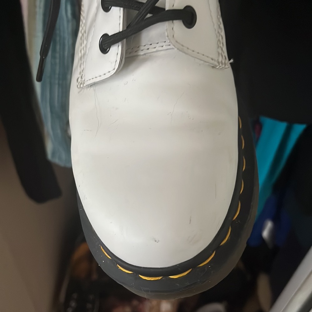 Doc martens 1460 SMOOTH LEATHER LACE UP BOOTS 10 - Picture 7 of 9